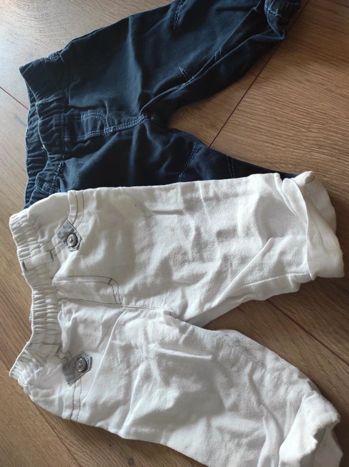 Lot de deux pantalons léger 3 mois