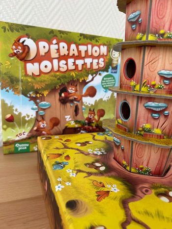 Jeu Auzou Opération noisettes neuf 