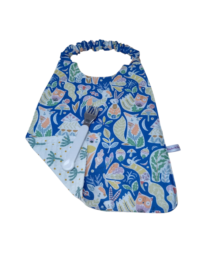 serviette de cantine élastiquée modèle au choix - photo numéro 2