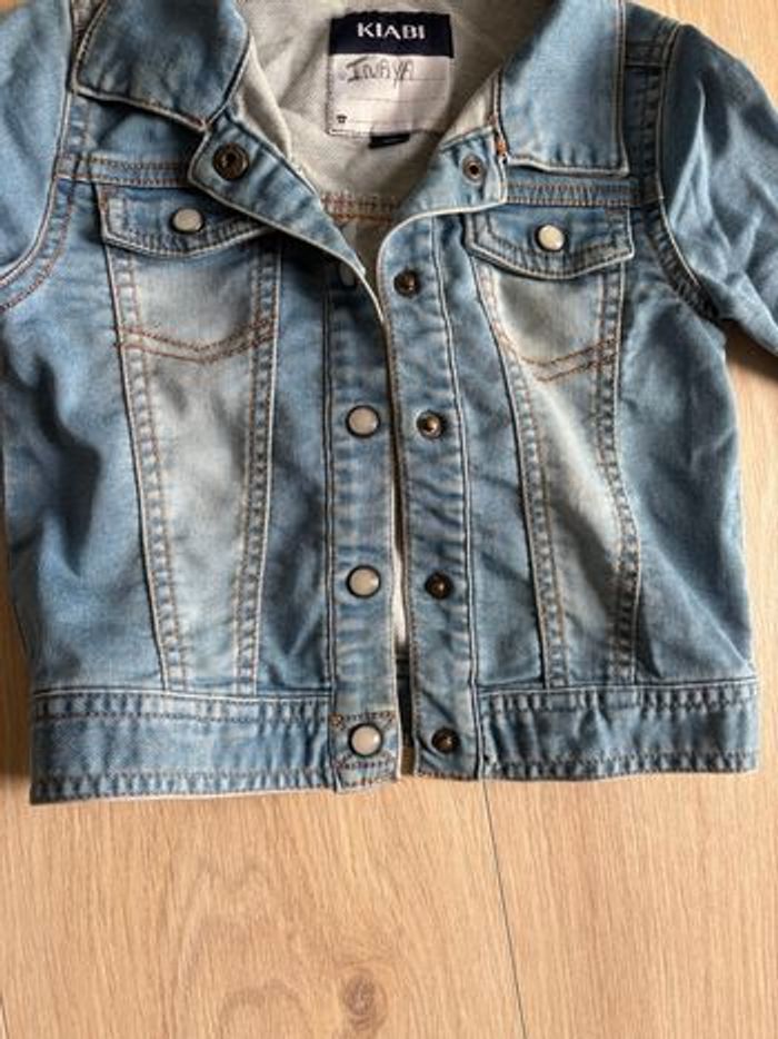 veste en jean fille - photo numéro 2