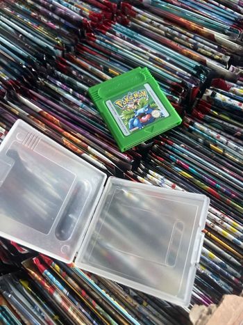 Pokémon Version Vert GBC (FR) – Cartmod – Sauvegarde OK + étui