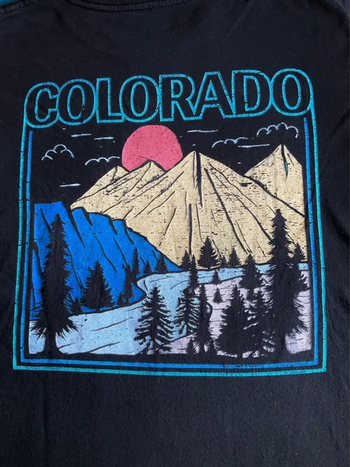 T-shirt noir pour homme Colorado taille M 461 - photo numéro 4