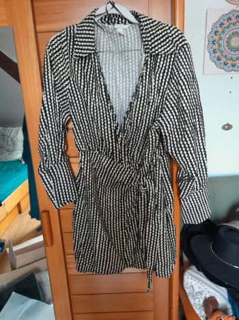 Robe porte feuille h&m