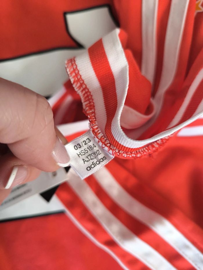 T shirt foot taille L Adidas domicile benfica neuf - photo numéro 6