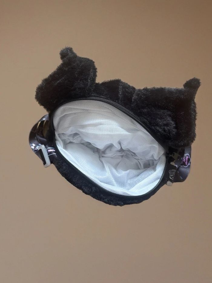 Sac bandoulière Kuromi noir - photo numéro 4