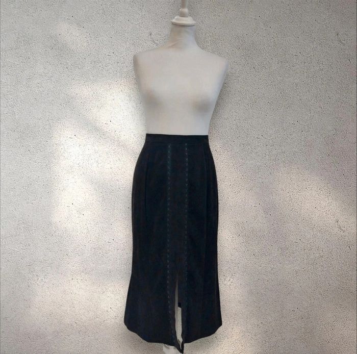 Ensemble tailleur deux pièces noir femme taille 40 - photo numéro 3