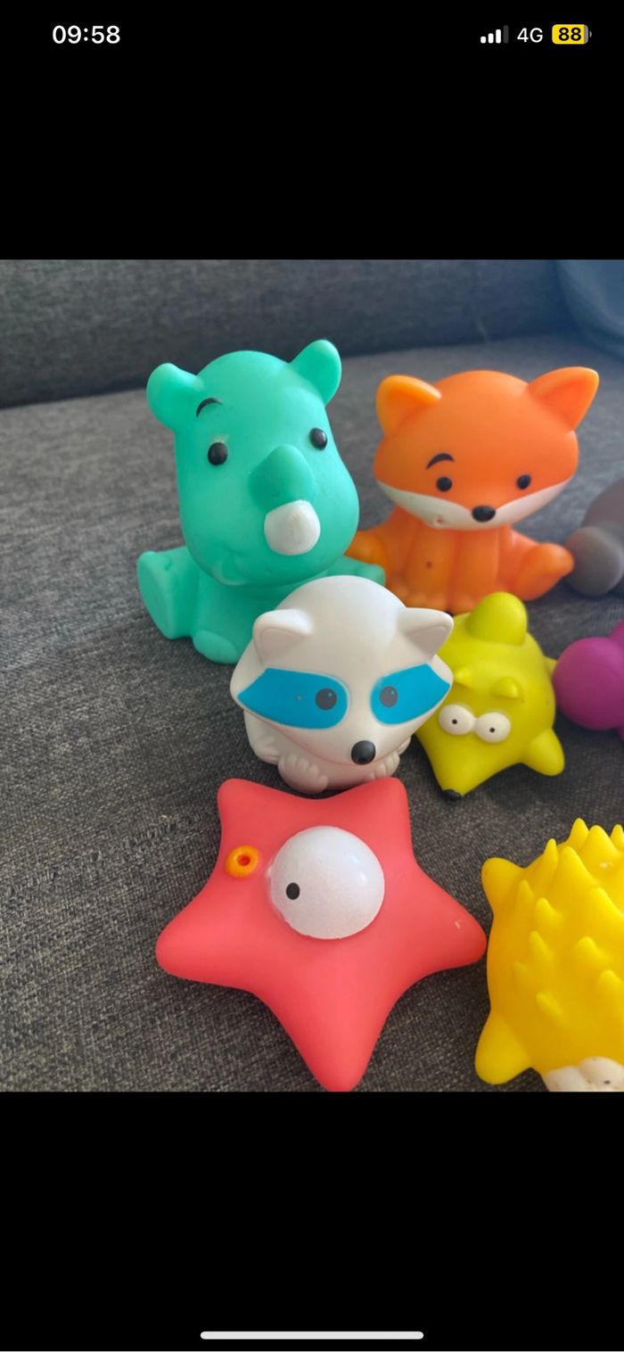 Lot jouets pour le bain animaux - photo numéro 2