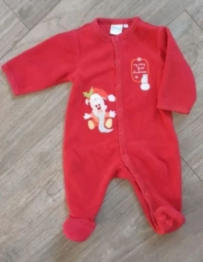 Pyjama Noël Disney Mickey 3 mois