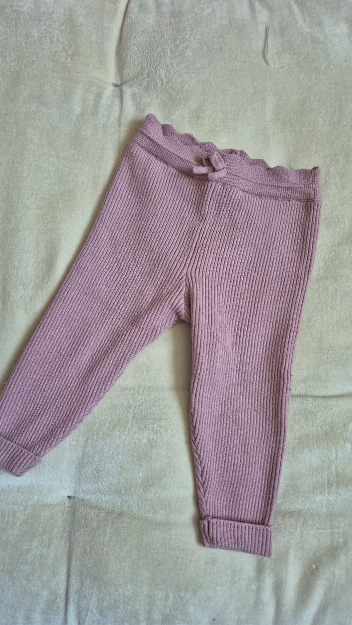Lot de 2 leggings côtelés - photo numéro 2