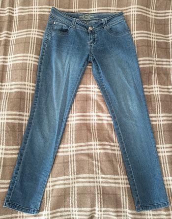 👖Jean Slim Bleu Taille Basse - Taille 38 / Mim