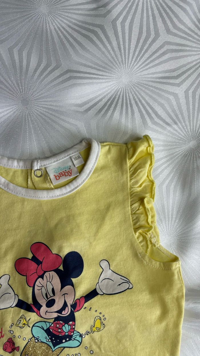 Combi short 18 mois minnie - photo numéro 4