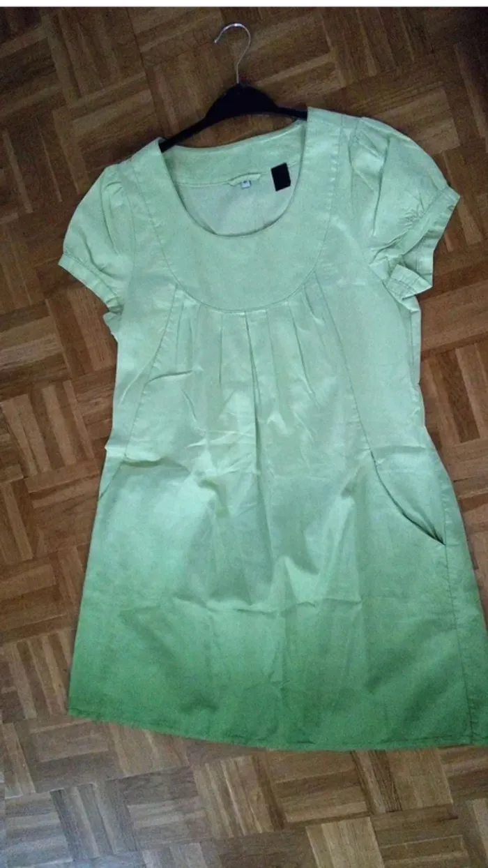 Robe degrade verte  T40 - photo numéro 5