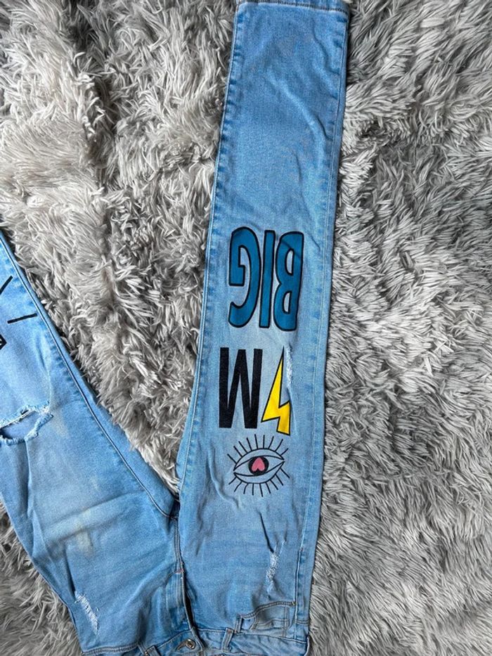 Magnifique Jean ultra Mode, Zara 11/12 ans - photo numéro 5