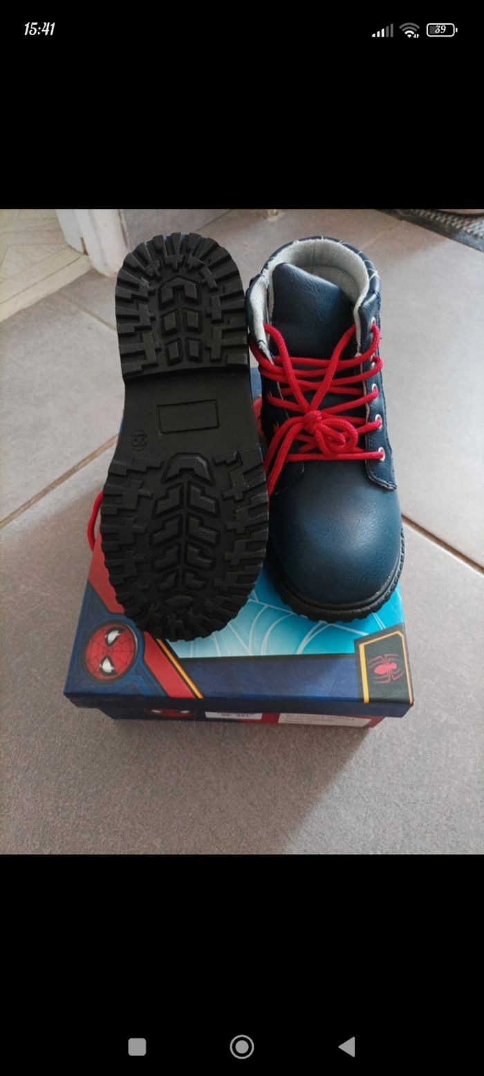 Bottines Spiderman - photo numéro 3