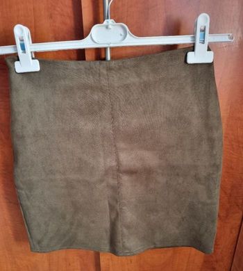 Jupe effet velours taille 34