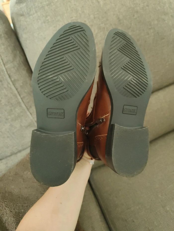 Bottines marrons taille 36 - photo numéro 4