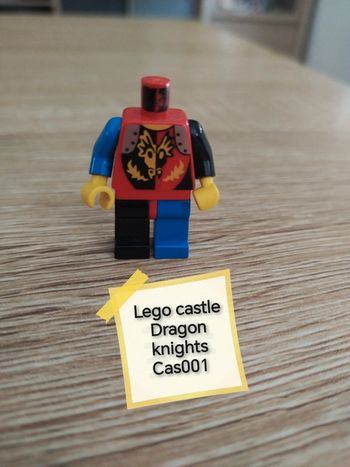 Lego castle minifig dragon knights cas001