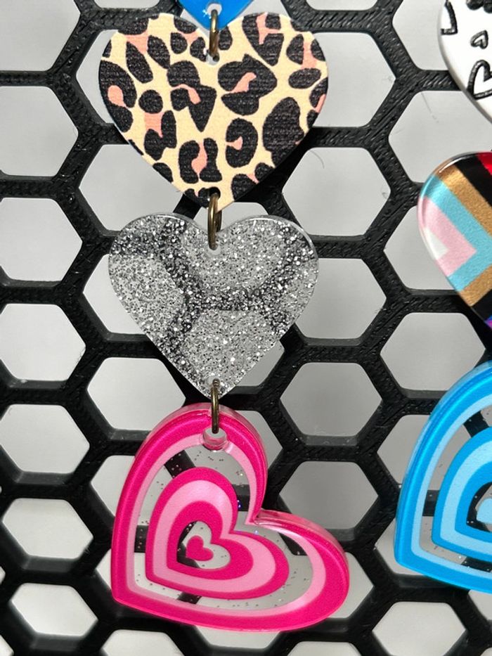 Boucles d’oreilles - Tous les coeurs du monde - photo numéro 4