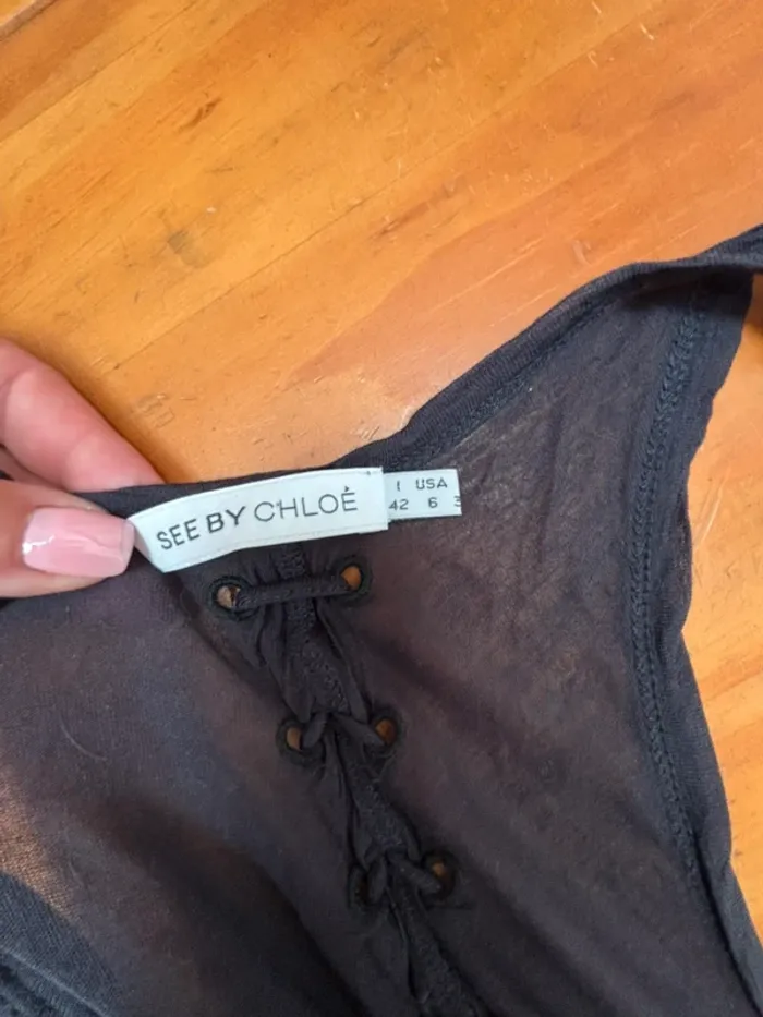 Robe dos nageur See by Chloé – Taille 38 (FR) - photo numéro 5