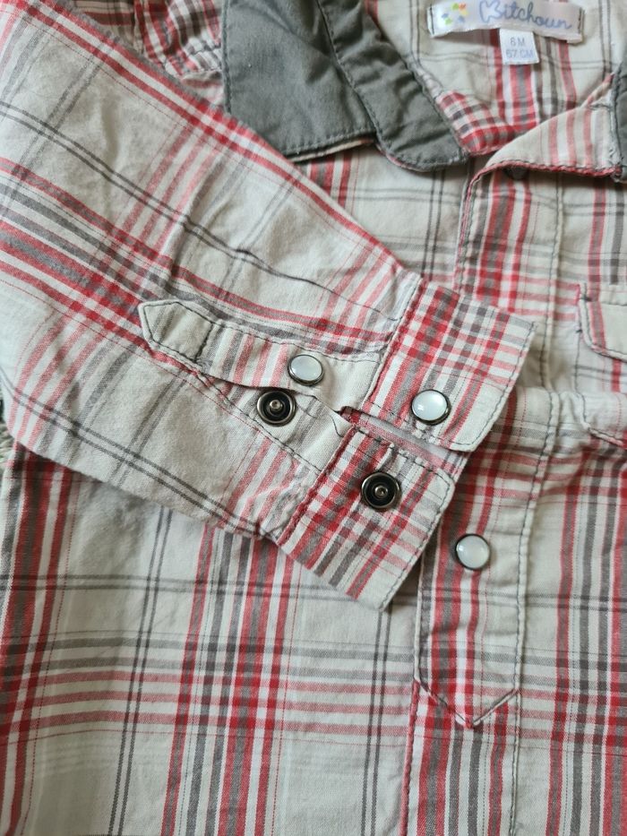 Ensemble chemise et jean - 6 mois - photo numéro 3