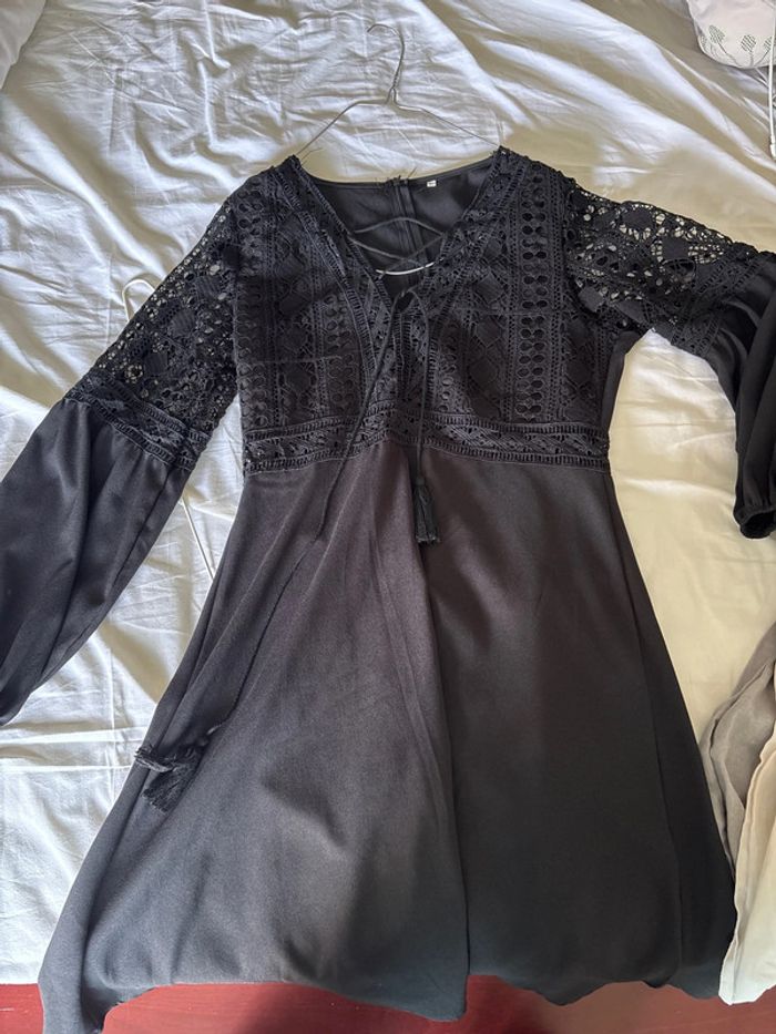 Robe noire taille l - photo numéro 2