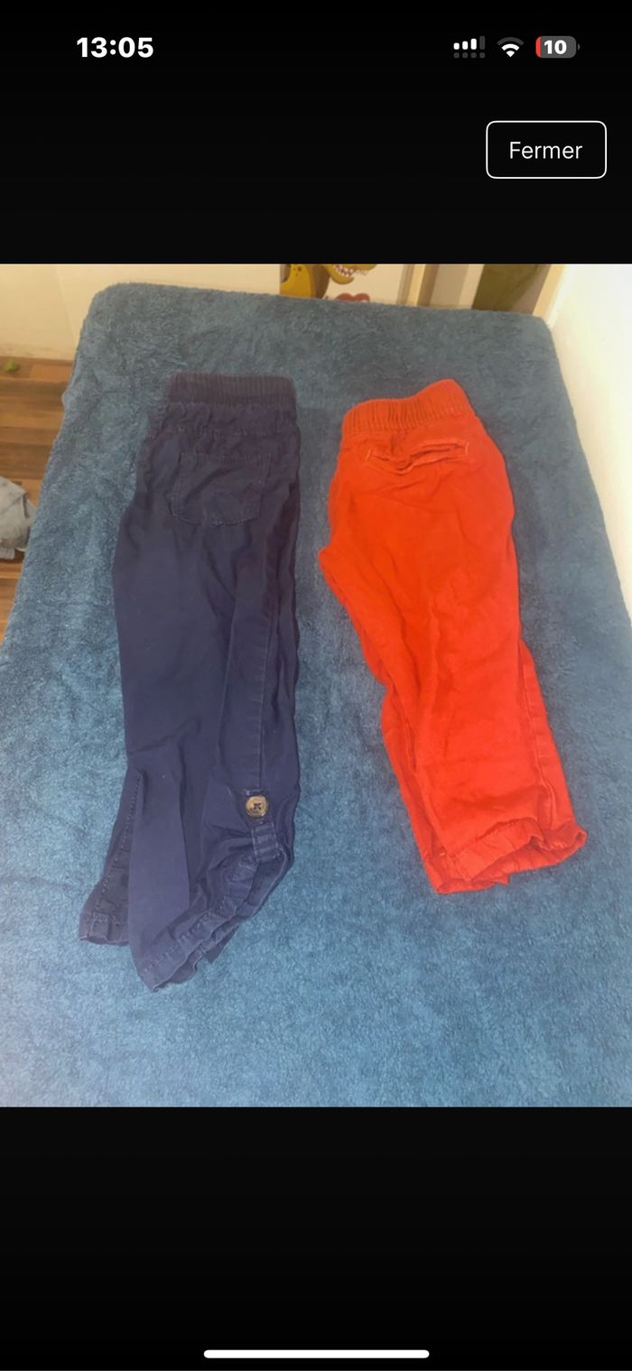 Lot pantalons