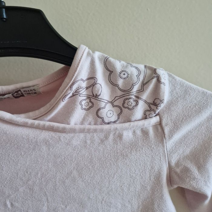 10 ans tee-shirt rose pale - photo numéro 2