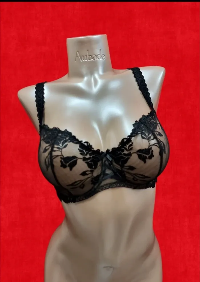 Aubade soutien gorge softessence noir * 90E * - photo numéro 5