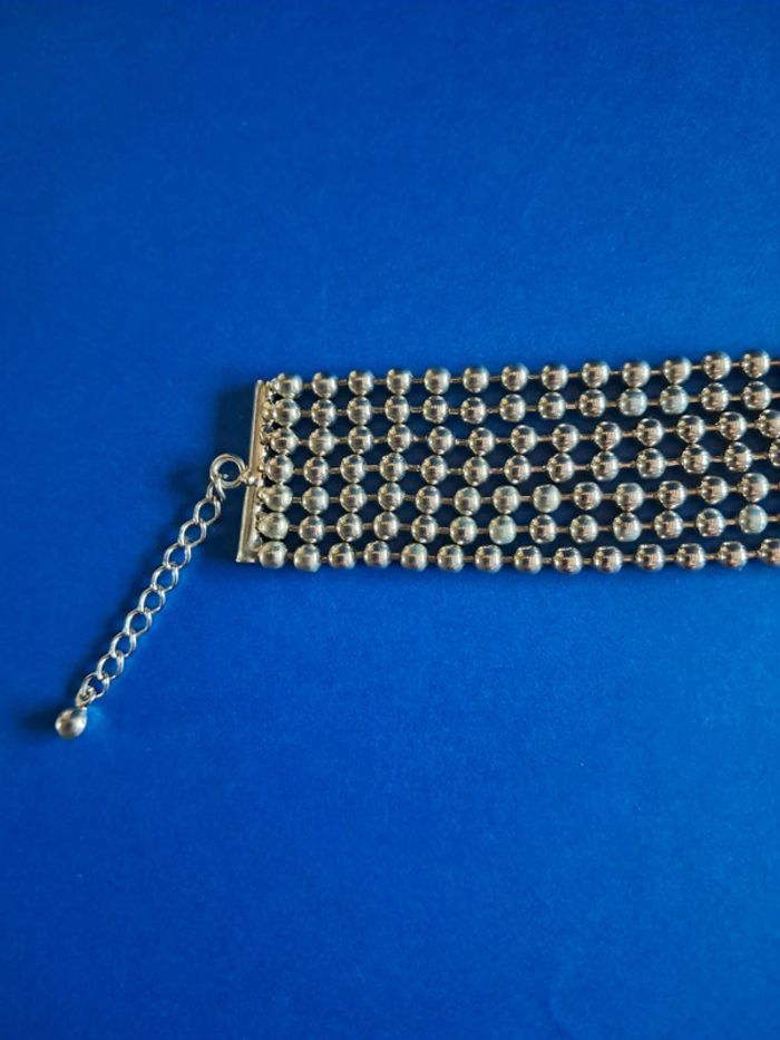 Bracelet NEUF pour femme couleur argentée - photo numéro 2