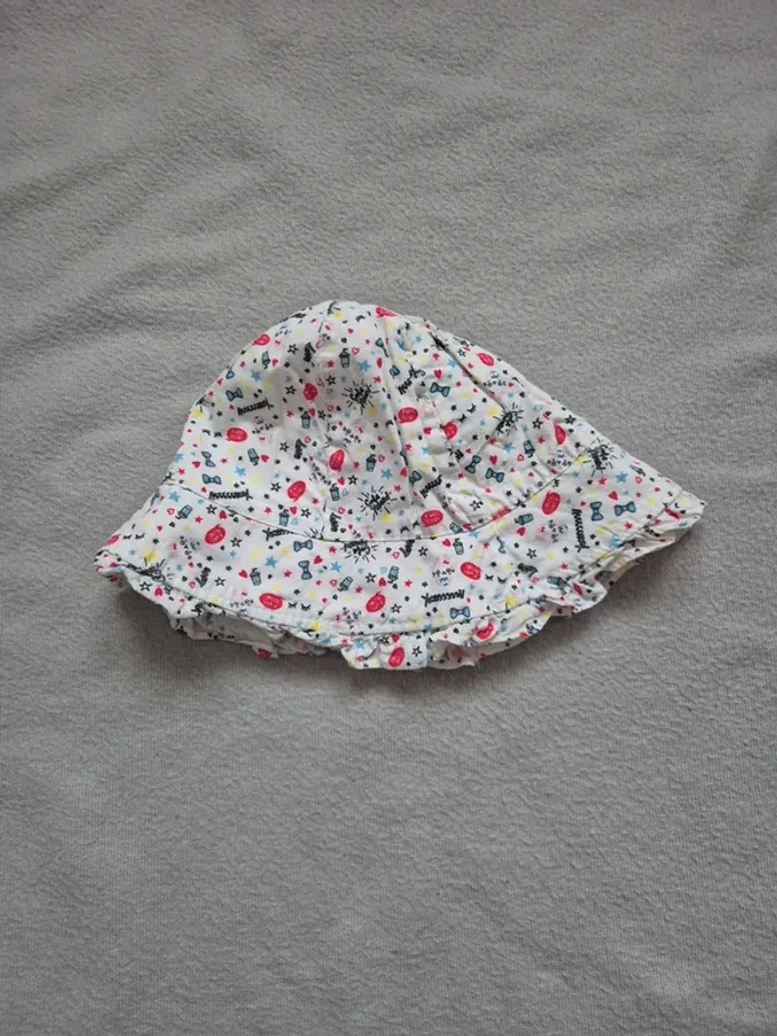 Chapeau fille 46 cm tissaia 6-12 mois