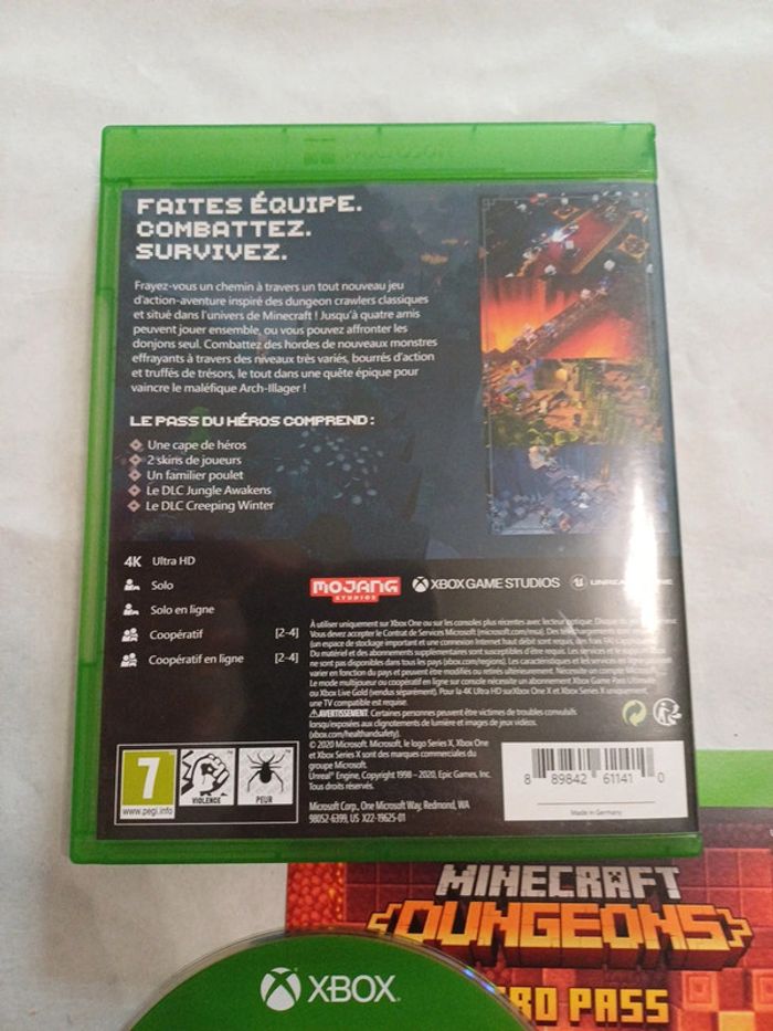 Minecraft Dungeon - Hero Edition- Xbox One / Serie X - photo numéro 3