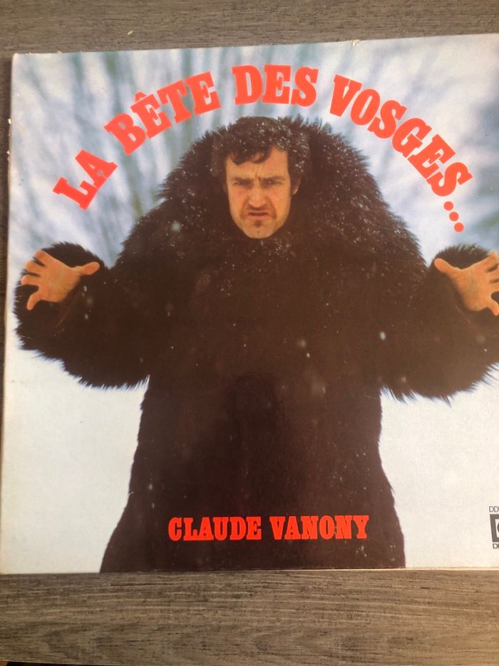 Vinyle 33t Claude Vanony