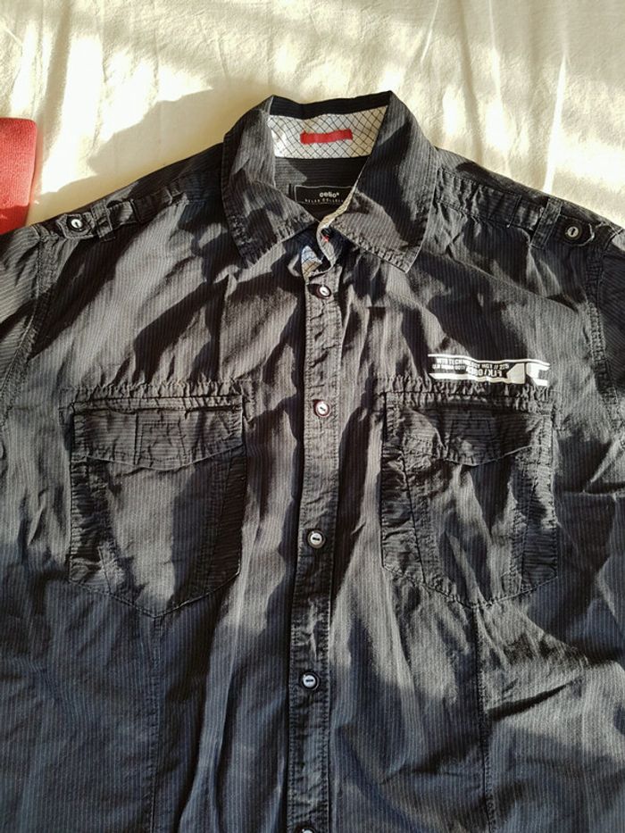 Ensemble homme Celio taille M chemisette + pull - photo numéro 3