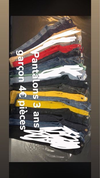 13 pantalons 3 ans garçon 