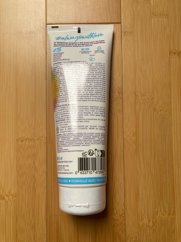 Les secrets de Loly Kurl potion superfood milk 250 ml neuf sous blister - photo numéro 2