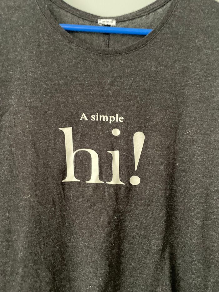 Haut Gris femme / Pimkie - photo numéro 3