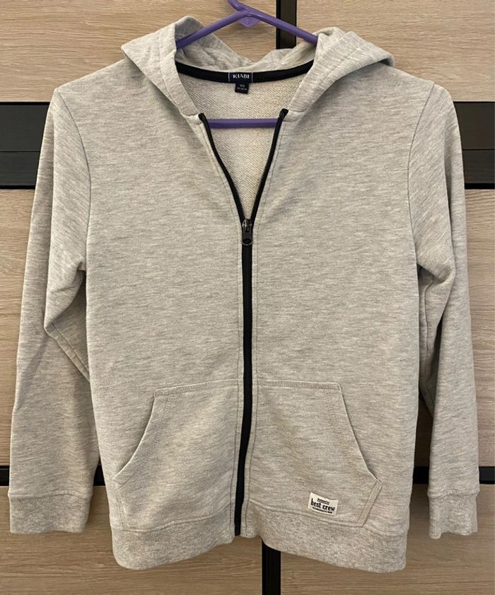 Sweat zippé Kiabi Taille 10 ans - photo numéro 4