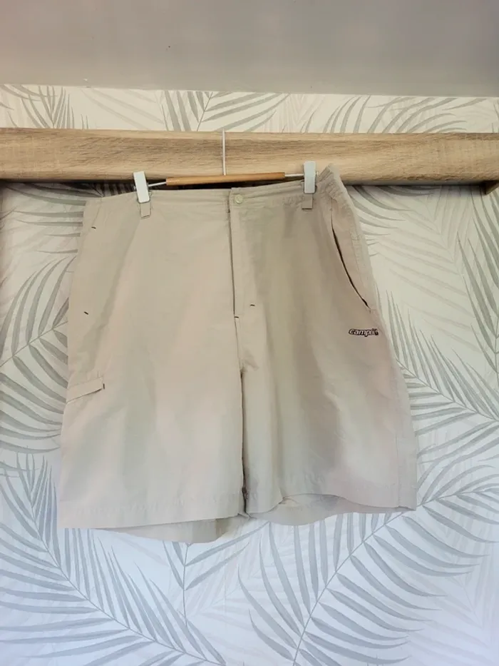 Short homme campri taille XL crème - photo numéro 3