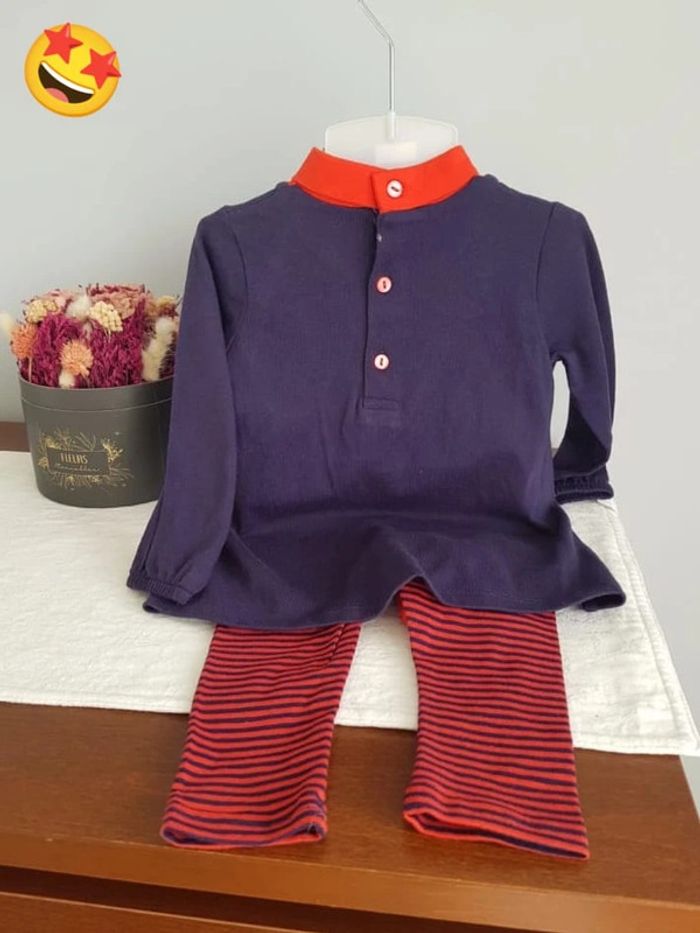 Ensemble pour bébé fille 12 mois - photo numéro 7