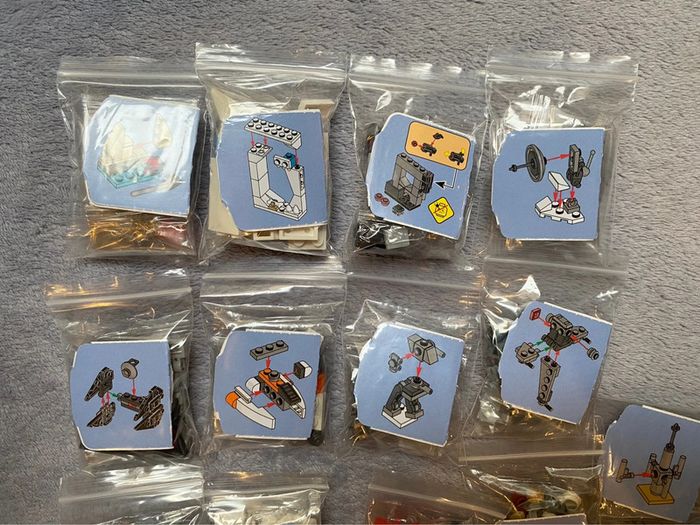 Lot de 17 surprises lego star wars thème noël - photo numéro 2
