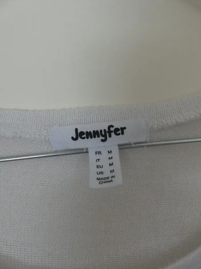 Pull blanc - photo numéro 2