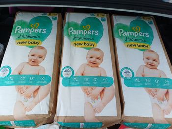 Lot de 3 paquet pampers harmonie New baby taille 2
