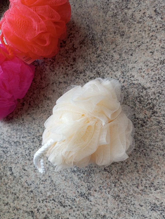 Lot de 3 éponges de douche - photo numéro 2
