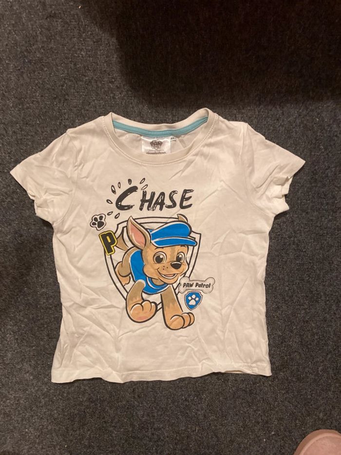 T-shirt Pat’ Patrouille Chase – 4 ans