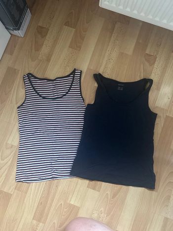 Lot de 2 débardeurs femme taille M