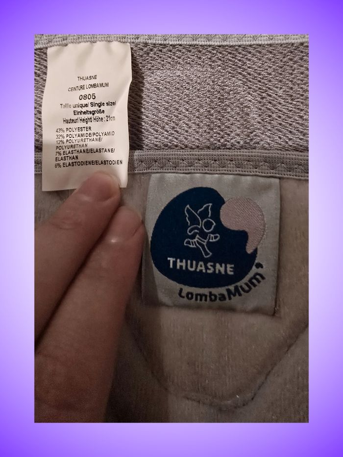 Ceinture lombaire de maternité LombaMum – Taille unique – Femmes – Thuasne - photo numéro 4
