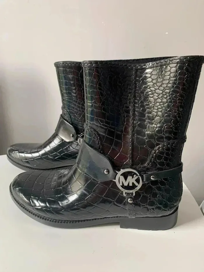 Bottes plastiques croco Michael kors