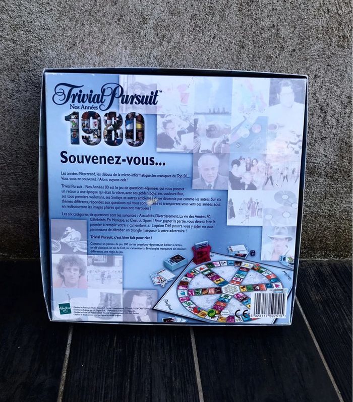 Jeu Trivial Poursuit : Nos années 1980 Vintage - photo numéro 2