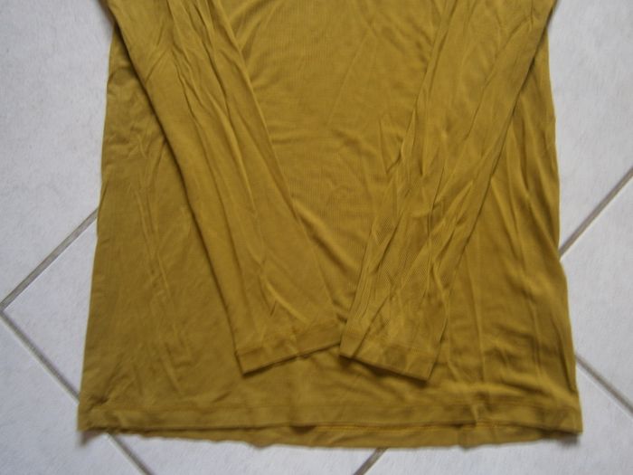 Tee-shirt ML moutarde COP COPINE Taille L - photo numéro 5