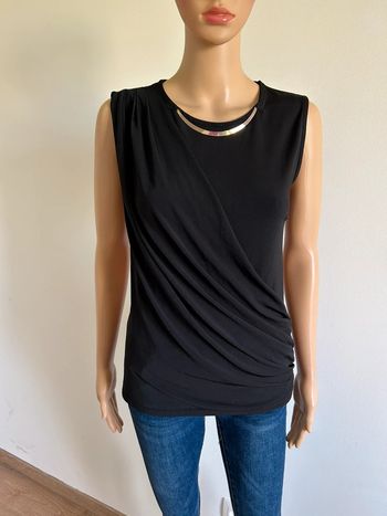 Haut noir sans manches Morgan taille S jamais porté